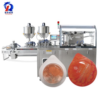 full automatic perfume pack filling blister packaging machine liquid blister packing machine